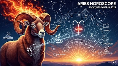 Aries Horoscope Today: Astrological predictions by Chirag Daruwalla for mesha rashi on December 19 2025. (AI generated image)