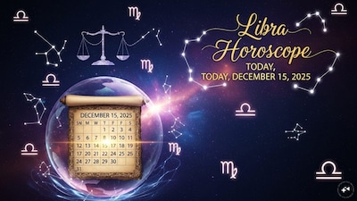 Libra Horoscope Today: Astrological predictions by Chirag Daruwalla for tula rashi on December 15, 2025. (AI generated image)