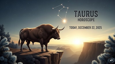 Taurus Horoscope today: Astrological predictions by Chirag Daruwalla for vrishabha rashi on December 22 2025. (AI generated image)