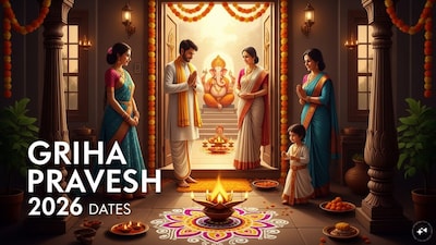 Griha Pravesh 2026: In Vastu Shastra, Griha Pravesh (housewarming ceremony) holds immense spiritual and astrological significance..