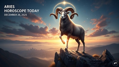 Aries Horoscope Today: Astrological predictions by Chirag Daruwalla for mesha rashi on December 27 2025. (AI generated image)