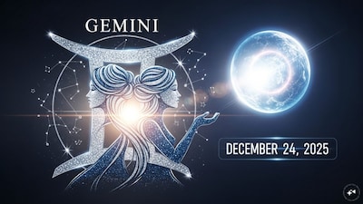 Gemini Horoscope today: Astrological predictions by Chirag Daruwalla for mithuna rashi on December 24 2025. (AI generated image)