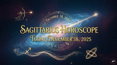 Sagittarius Horoscope Today: Astrological predictions by Chirag Daruwalla for dhanu rashi on December 18, 2025. (AI generated image)