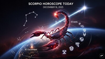 Scorpio Dec 16: Financial gains & career success, but mind disturbed; watch health.