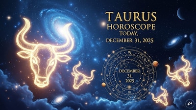 Taurus Horoscope today: Astrological predictions by Chirag Daruwalla for vrishabha rashi on December 31 2025. (AI generated image)