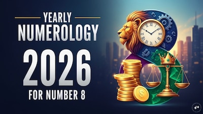 2026 is a year of power and discipline! Number 8 inspires financial growth, career success, and lasting relationships.