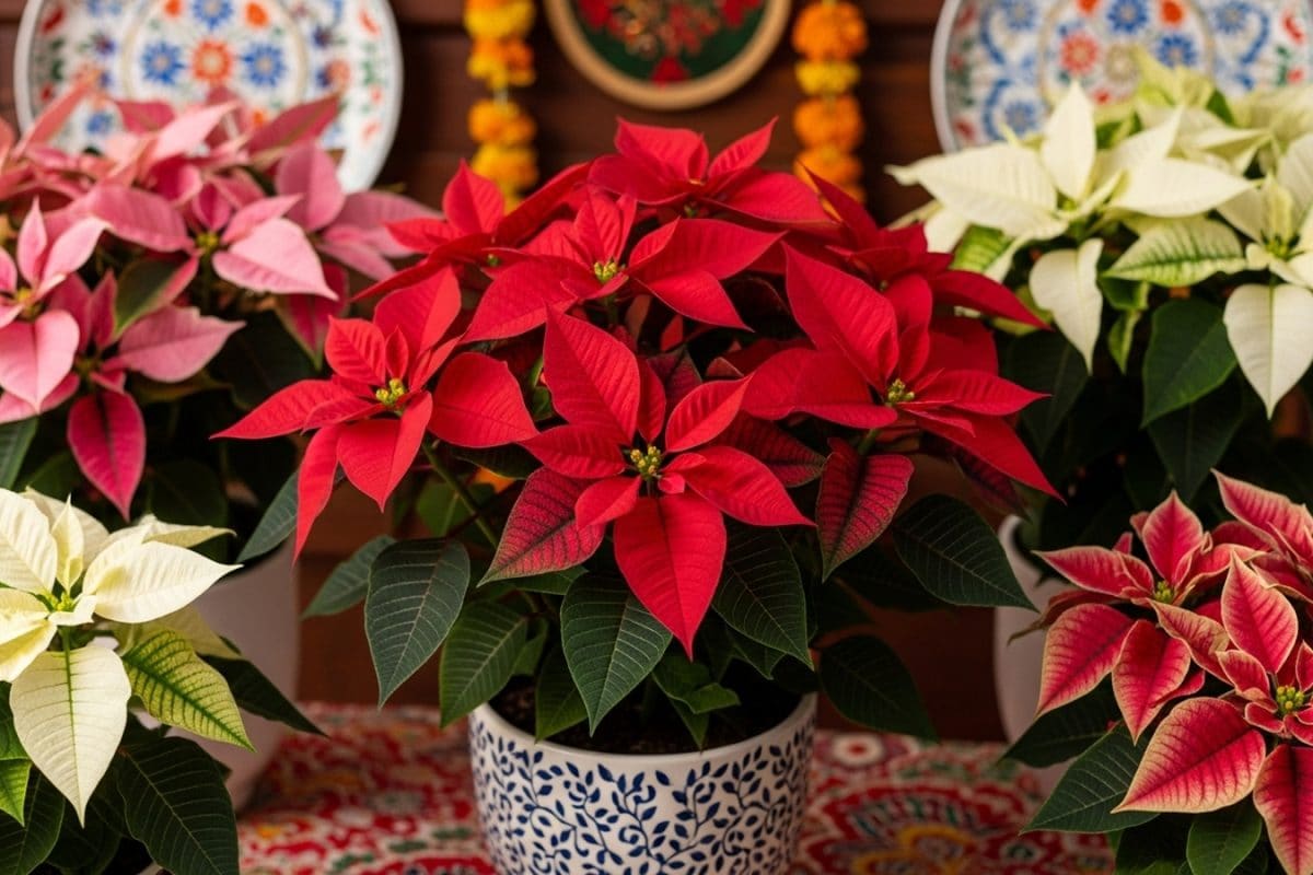 Decorate Your Home This Christmas with Poinsettias, Ivy And Other Festive Plants