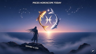 Pisces Horoscope Today: Astrological predictions by Chirag Daruwalla for meena rashi on December 15 2025. (AI generated image)
