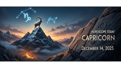 Capricorn Horoscope Today: Astrological predictions by Chirag Daruwalla for makara rashi on December 14 2025. (AI generated image)