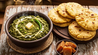 Winter Recipe: Punjabi Style Sarson Ka Saag In 5 Easy Steps