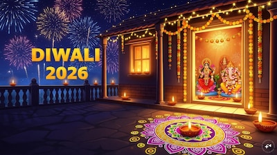 Diwali 2026: The Lakshmi Puja Muhurat is from 05:54 PM to 07:50 PM on November 8.
