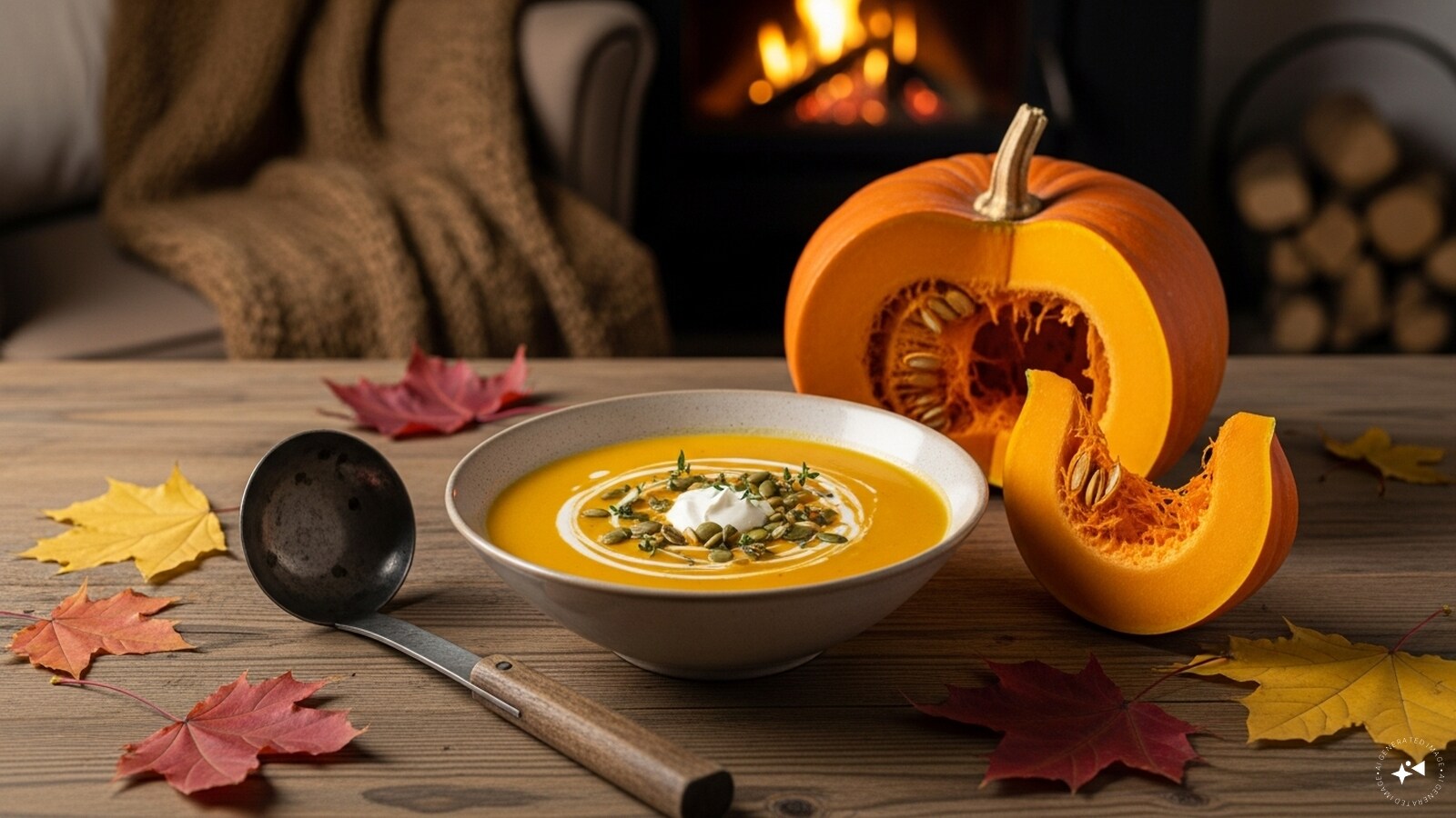 Pumpkin Soup: Pumpkin soup is creamy, mildly sweet, and perfect for chilly nights. Roasted pumpkin blended with onions, garlic, and warming spices creates a smooth, comforting bowl. Rich in vitamins and antioxidants, this soup is both nourishing and delicious. A drizzle of cream or olive oil elevates its flavour beautifully.