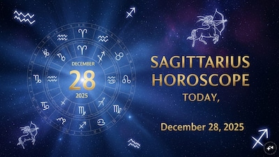 Sagittarius Horoscope Today: Astrological predictions by Chirag Daruwalla for dhanu rashi on December 28 2025. (AI generated image)