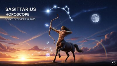 Sagittarius Horoscope Today: Astrological predictions by Chirag Daruwalla for dhanu rashi on December 10 2025. (AI generated image)