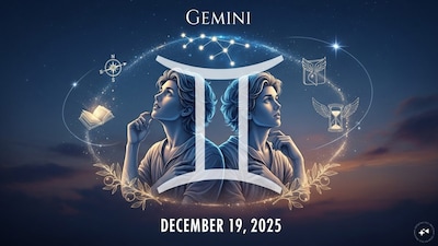 Gemini Horoscope today: Astrological predictions by Chirag Daruwalla for mithuna rashi on December 19 2025. (AI generated image)