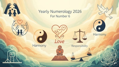 2026 is a year of love, harmony, and responsibility! Number 6 brings balance to family, career, and personal growth.