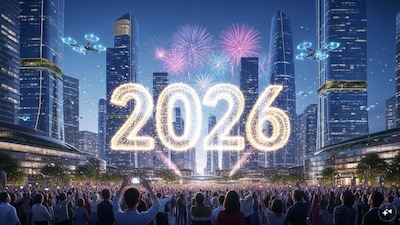 What you do on New Year’s Day may influence the entire year, so astrology advises caution. (Image: AI-generated)