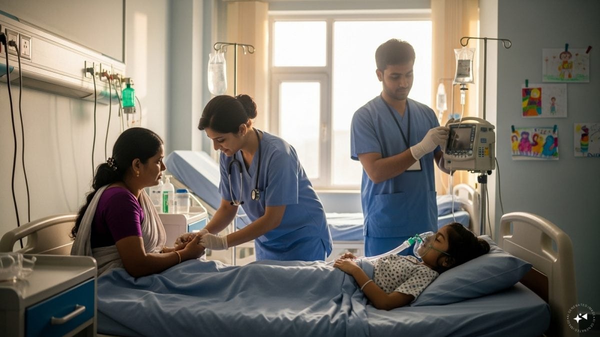 Ward Boy At Meerut Hospital Sacked For Filling 4-Year-Old Boy's Nebuliser With 'Spirit'