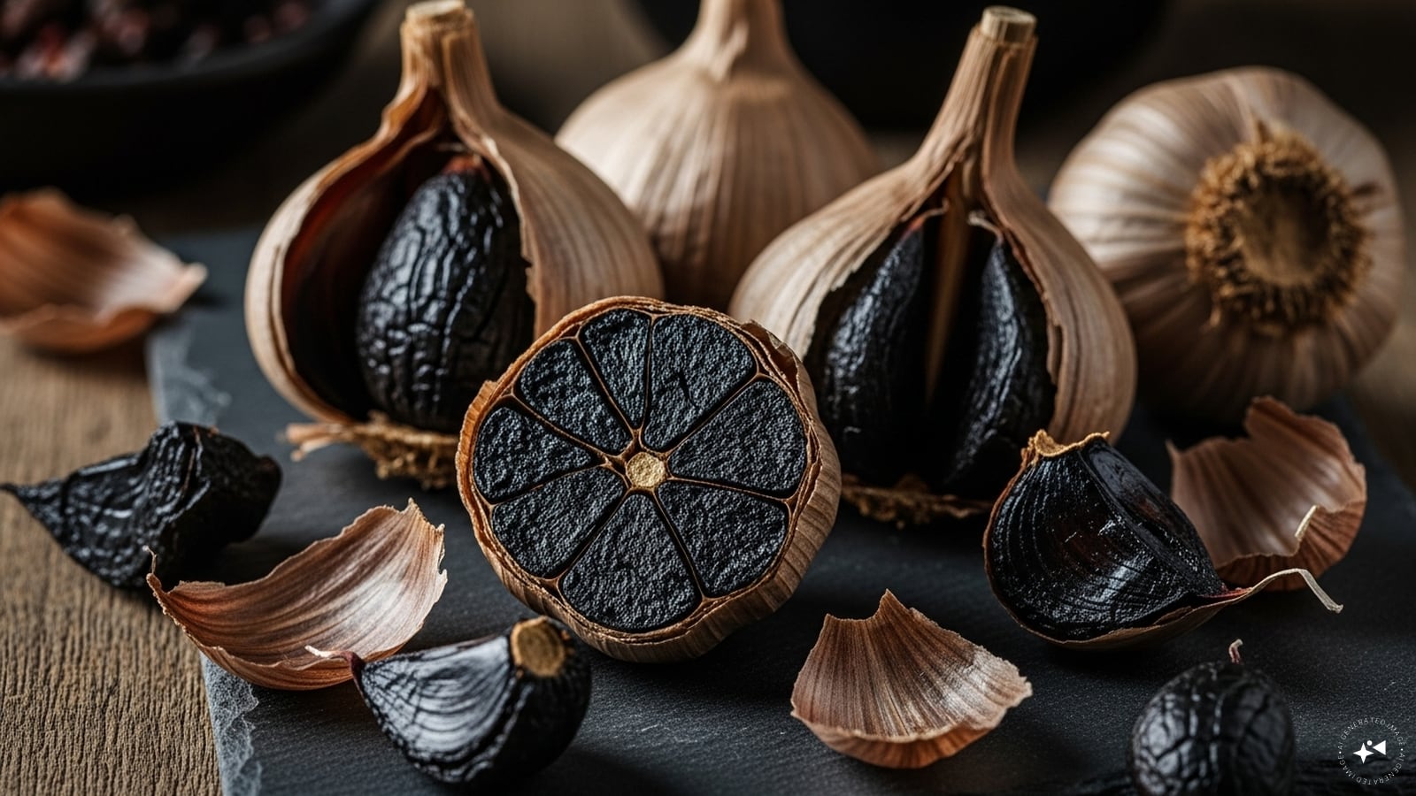 Helps Regulate Blood Sugar: Black garlic may help regulate blood sugar levels by improving insulin sensitivity, slowing glucose absorption, and reducing oxidative stress, making it beneficial for metabolic health and diabetes management support overall.
