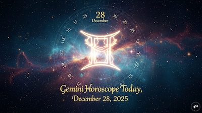 Gemini Horoscope today: Astrological predictions by Chirag Daruwalla for mithuna rashi on Dec 28 2025. (AI generated image)