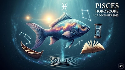 Pisces Horoscope Today: Astrological predictions by Chirag Daruwalla for meena rashi on December 27 2025. (AI generated image)