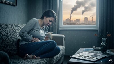  A 2021 study in Frontiers in Public Health found that long-term exposure to major air pollutants can increase the risk of dysmenorrhea, or menstrual pain, by up to 33 times compared to clean air. The findings suggest that poor air quality not only affects respiratory and cardiovascular health but can also significantly impact women’s reproductive well-being.