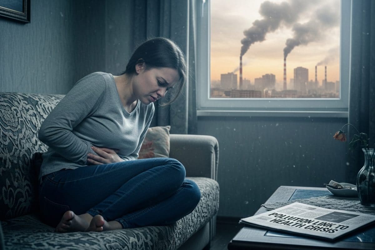 Can High AQI Worsen Period Cramps?