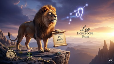 Leo Horoscope Today: Astrological predictions by Chirag Daruwalla for simha rashi on December 29 2025. (AI generated image)