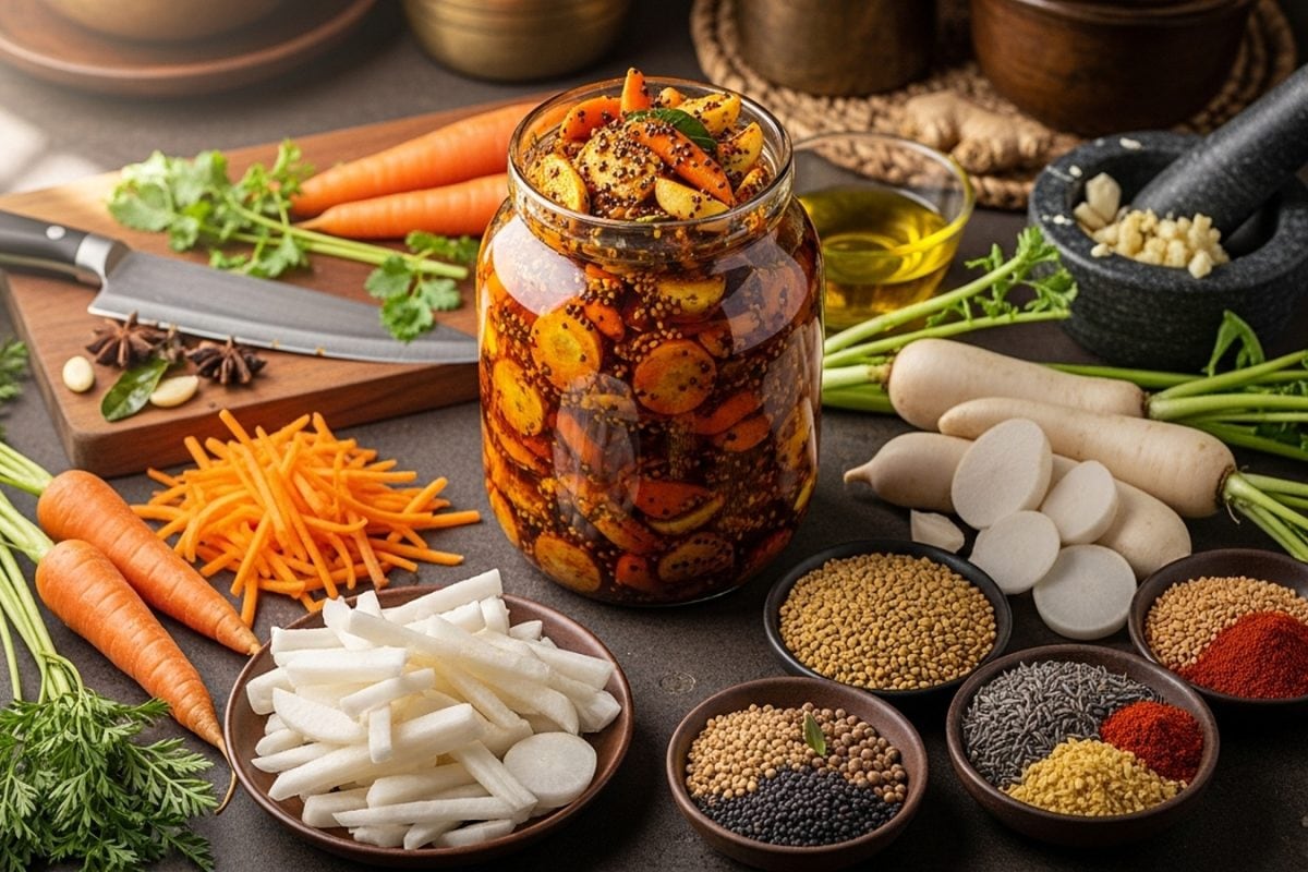 Gajar Mooli Ka Achar Recipe: Quick Winter Pickle You’ll Love