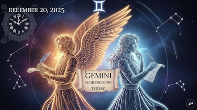Gemini Horoscope today: Astrological predictions by Chirag Daruwalla for mithuna rashi on December 20 2025. (AI generated image)