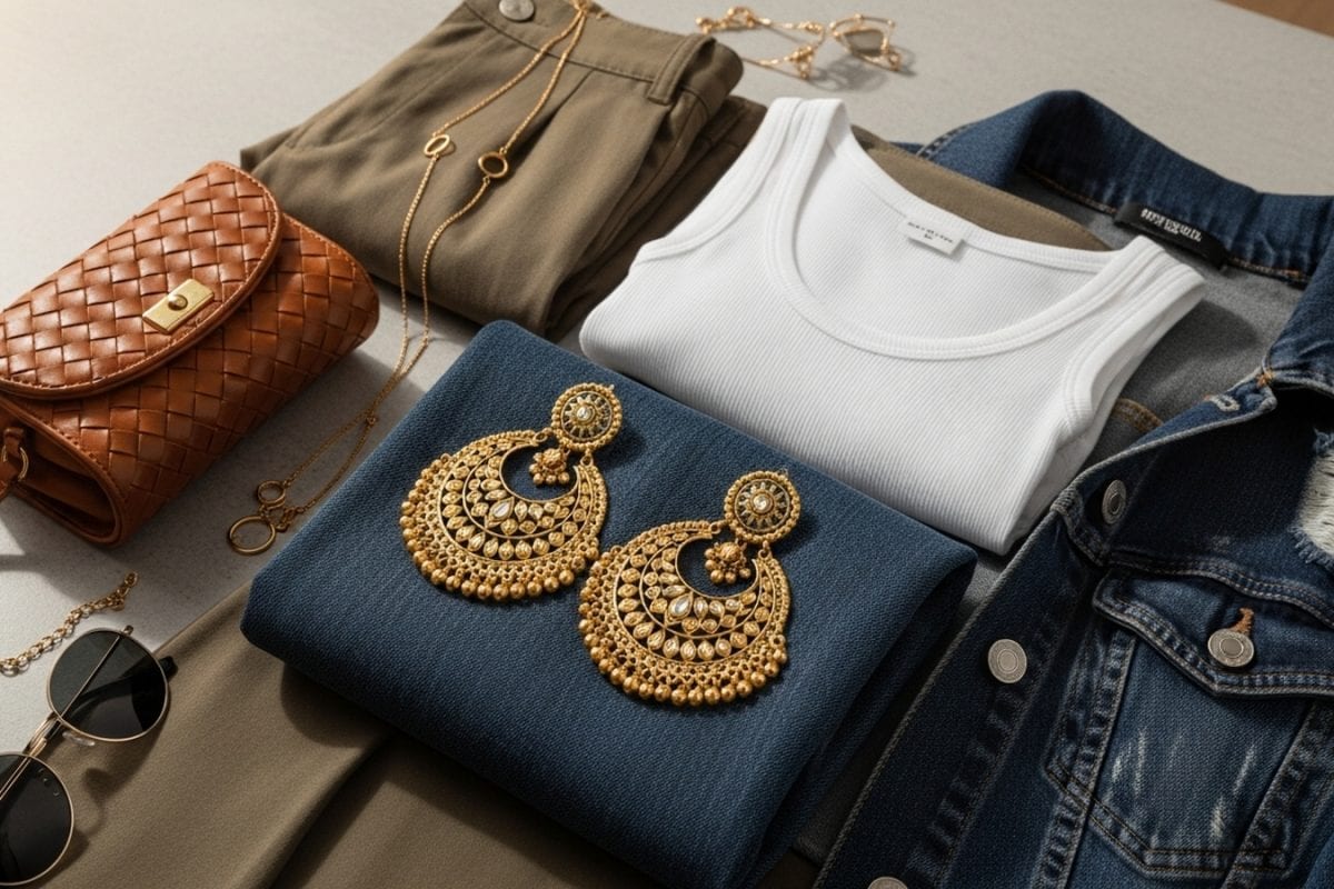 Why Chandbalis And Jhumkas Are Making A Stylish Comeback With Western Outfits