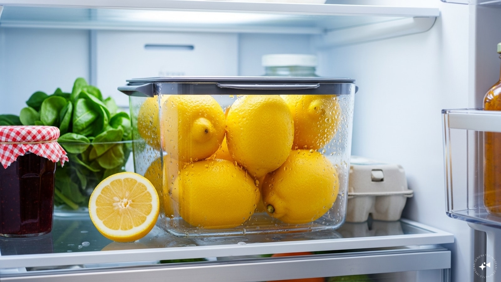 Use a Citrus Bin: Citrus bins are small containers designed to store lemons and other citrus fruits. They maintain adequate humidity, protecting the lemons from drying out and minimizing exposure to air. Using a citrus preserver in the refrigerator ensures that lemons stay plump, juicy, and flavorful for longer periods. It is a simple and reusable solution for daily use. Use a Citrus Bin: Citrus bins are small containers designed to store lemons and other citrus fruits. They maintain adequate humidity, protecting the lemons from drying out and minimizing exposure to air. Using a citrus preserver in the refrigerator ensures that lemons stay plump, juicy, and flavorful for longer periods. It is a simple and reusable solution for daily use.