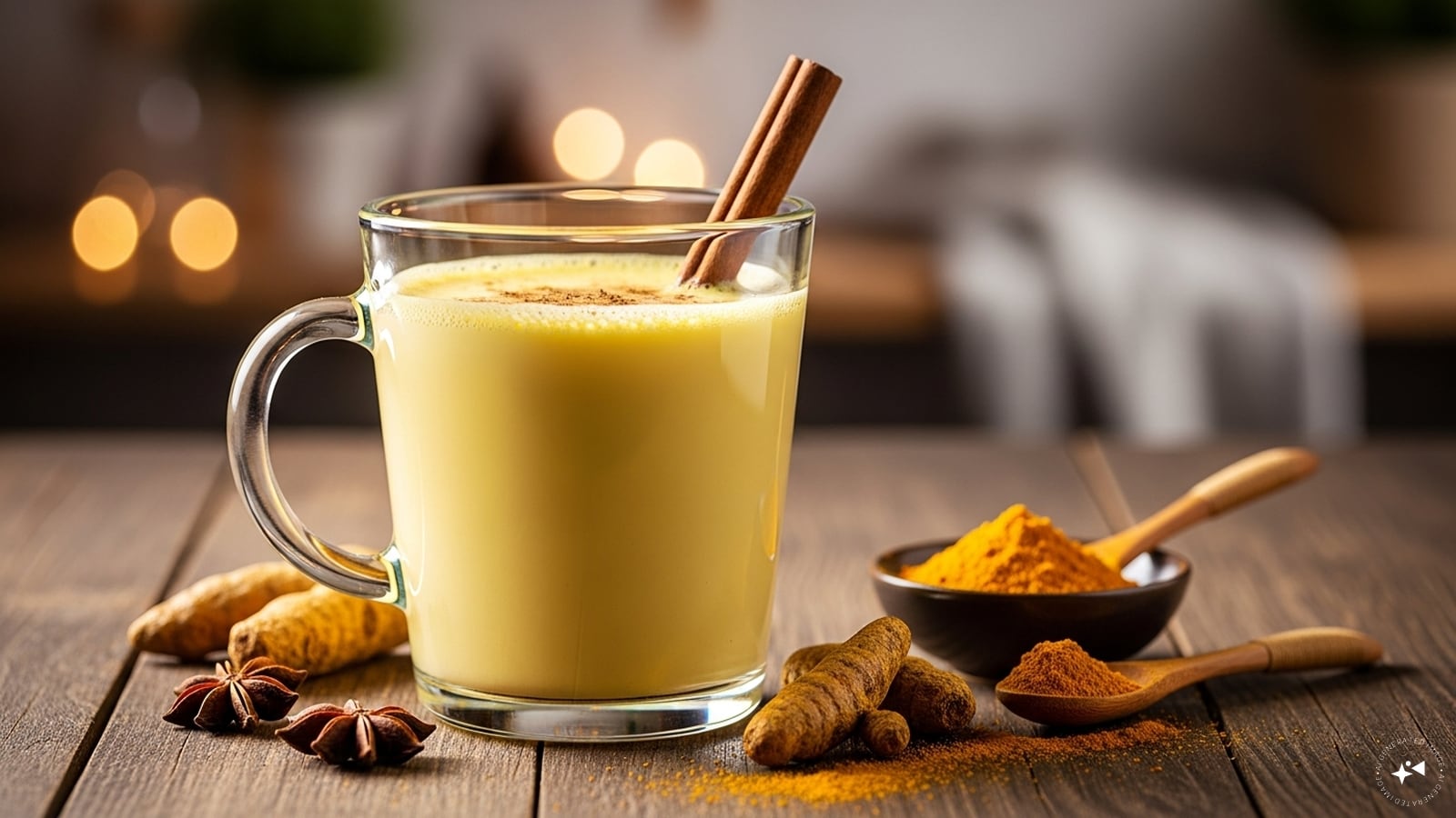 Reduces Inflammation: Curcumin in turmeric has potent anti-inflammatory effects, helping reduce chronic inflammation in the body. Regular consumption of turmeric milk can relieve joint pain, muscle soreness, and other inflammation-related discomforts, promoting overall physical well-being.