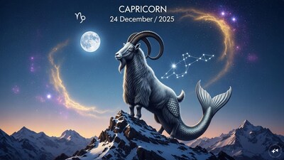 Capricorn Horoscope Today: Astrological predictions by Chirag Daruwalla for makara rashi on December 24 2025. (AI generated image)