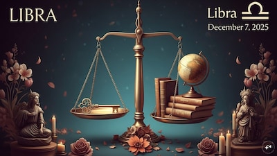 Libra Horoscope Today: Astrological predictions by Chirag Daruwalla for tula rashi on December 7 2025. (AI generated image)