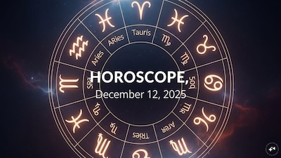 Daily Horoscope Today, December 12, 2025: Daily horoscope by Chirag Daruwalla. 