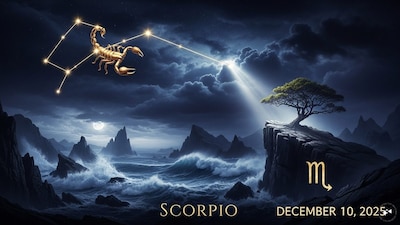 Scorpio Horoscope Today: Astrological predictions by Chirag Daruwalla for Vrishchika rashi on December 10 2025. (AI generated image)
