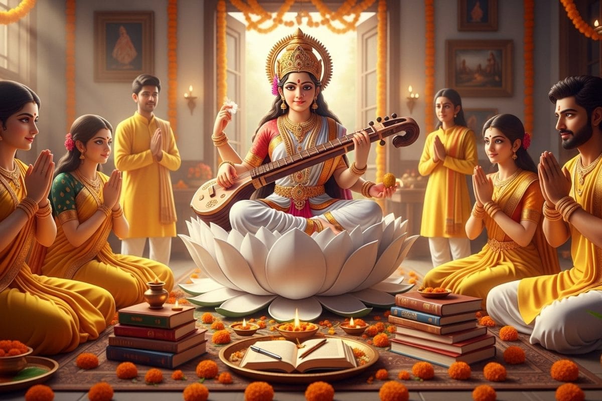 When Is Basant Panchami 2026? Saraswati Puja Date, Muhurat, Rituals And Wishes