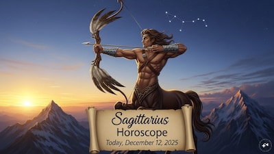 Sagittarius Horoscope Today: Astrological predictions by Chirag Daruwalla for dhanu rashi on December 12 2025. (AI generated image)
