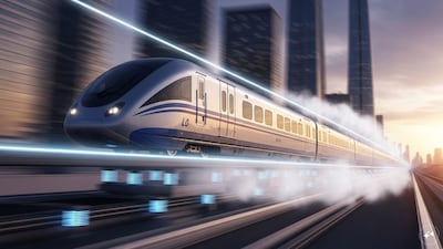 China's National University of Defence Technology tested a superconducting maglev train at 700 km/h, setting a global speed record. (AI Image)