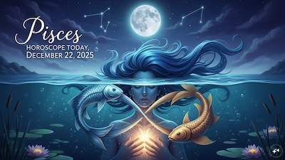Pisces Horoscope Today: Astrological predictions by Chirag Daruwalla for meena rashi on December 22 2025. (AI generated image)