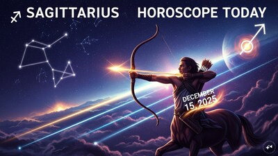 Sagittarius Horoscope Today: Astrological predictions by Chirag Daruwalla for dhanu rashi on December 15 2025. (AI generated image)