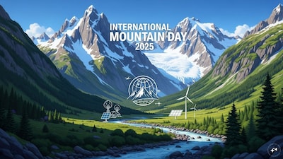 International Mountain Day 2025 theme is “Glaciers matter for water, food and livelihoods in mountains and beyond.”