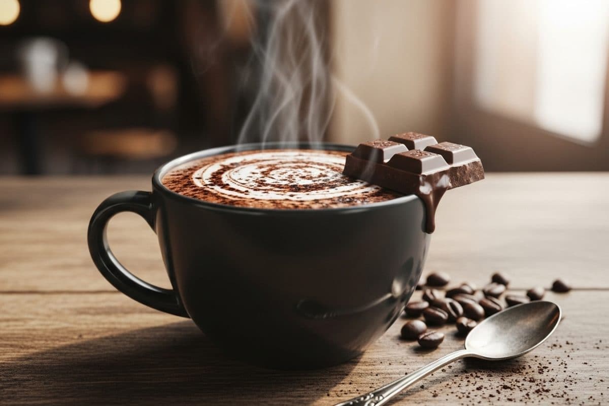 Winter Comfort Drink: Dark Chocolate Coffee You’ll Love