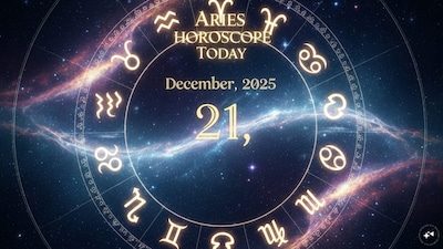 Aries Horoscope Today: Astrological predictions by Chirag Daruwalla for mesha rashi on December 21 2025. (AI-generated image)