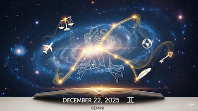 Gemini Horoscope today: Astrological predictions by Chirag Daruwalla for mithuna rashi on December 22 2025. (AI generated image)