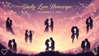 Love Horoscope Today, December 12, 2025, Know daily relationship horoscope for zodiac signs. 