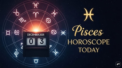 Pisces Horoscope Today: Astrological predictions by Chirag Daruwalla for meena rashi on December 3 2025. (AI-generated image)