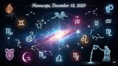 Daily Horoscope Today, December 18, 2025: Daily horoscope by Chirag Daruwalla. 