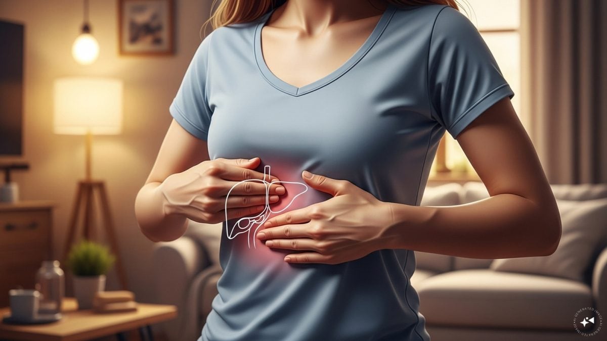 She Thought It Was Holiday Stress, Until A Vacation, Antibiotics & Daily Habits Revealed Stage 1 Fatty Liver At 35